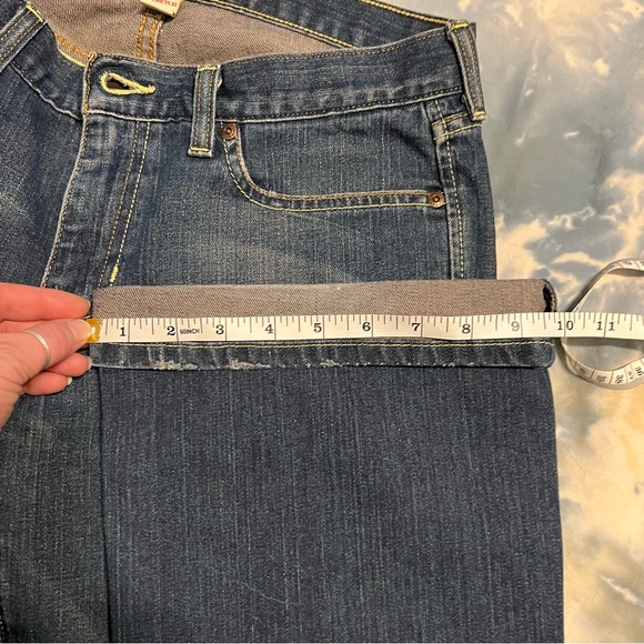 Abercrombie and fitch blue jeans size 8 Long stretch - Picture 7 of 9